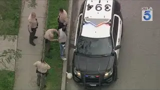 2 suspects arrested after South L.A. pursuit crash