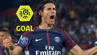 Goal Edinson CAVANI (89') / Paris Saint-Germain - AS Saint-Etienne (3-0) / 2017-18