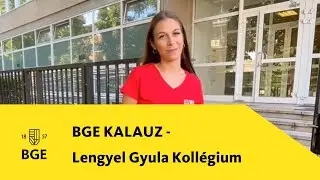 BGE Kalauz - Minden, amit tudnod kell BGE-s gólyaként: Lengyel Gyula Kollégium