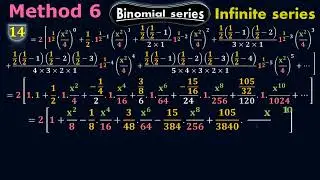 Binomial Series up to sixth term | Discrete Mathematics | by #moein