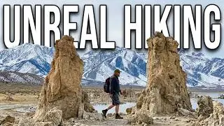 Hiking Mono Lake South Tufa Area - California State Preserve