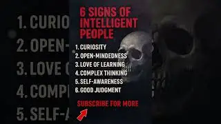6 Signs of Highly Intelligent People | Psychology Facts About Smart Minds