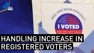 Handling the Rise in California Registered Voters | NBCLA