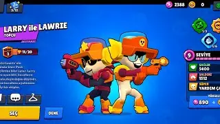 Brawl Stars (yeni karter Larry ile Lawrıe)