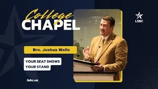 Joshua Wells: Your Seat Shows Your Stand