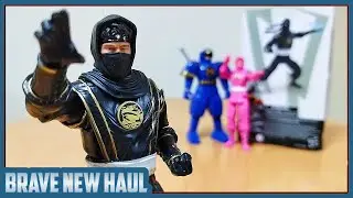 LIGHTNING COLLECTION NINJA BLACK RANGER UNBOXING! Mighty Morphin Power Rangers Toy Review