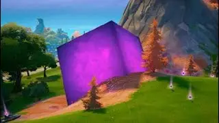 Fortnite mini EVENT - Purple cube MOVING