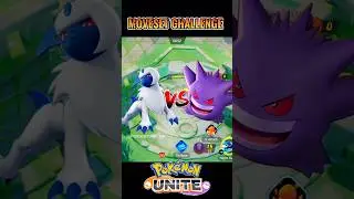 ABSOL VS GENGAR | ULTIMATE MOVESET CHALLENGE 💫#pokemonunite#pokemonuniteshorts#pokemon#shorts