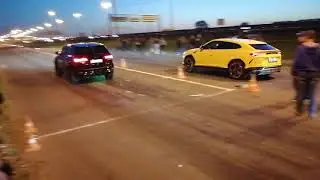 Free race spb.  Jeep Grand Cherokee Trackhawk VS  Lamborghini Urus