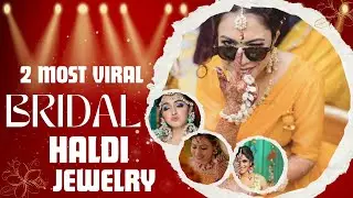 हल्दी ज्वेलरी आइडियाज़| Haldi Jewelry Designs 2026 | Bride Haldi Look Must Watch 💛@poonamsid 