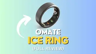 Omate Ice Ring - Health Tracking & Premium Sleek Design - IS IT WORTH BUYING ? (MUST-WATCH REVIEW)