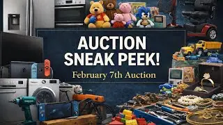 👀 Auction Sneak Peek with Carl! | What&rsquo;s Coming This Week | Feb 7th & Who Shot The Auctioneer ?