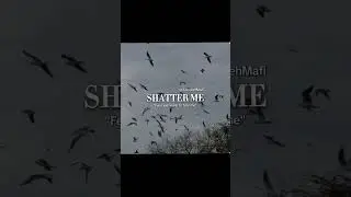 📖- Shatter Me - Tahereh Mafi #booktube #booktok #shatterme #taherehmafi #bookish #edit #bookstagram