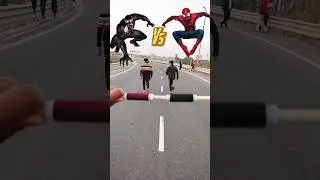 Tobey 🆚 Venom Challenge कौन जीतेगा #trending #shorts #challenge #india #song #trend