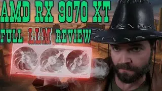 AMD 9070 XT — полная мощность! Протестировано с Ollama, llama.cpp, vLLM, gpt-oss, qwen3, trinity,...
