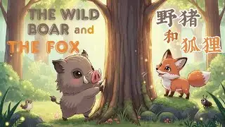 (HSK 1–2) The Wild Boar and the Fox - Who Is Smarter? | 野猪和狐狸: 谁更聪明？ | Daily Mandarin Podcast