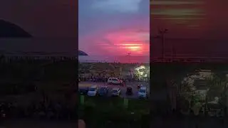 #sunset #views #karwar #beach #mountains #trending #viral #shorts #video #karnataka #india #tour