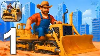 City Chopper - Gameplay Walkthrough Part 1 - City Demolish Dozer Game (iOS, Android)