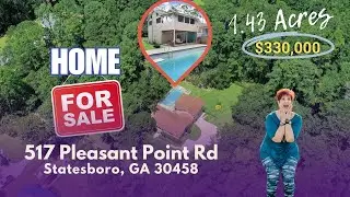 Multi-Generational Home For Sale 517 Pleasant Point Road Statesboro GA 30458