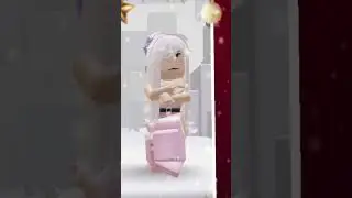 la nouvelle patineuse artistique (avant  noel 🎅 🎄) #roblox #no&euml;l