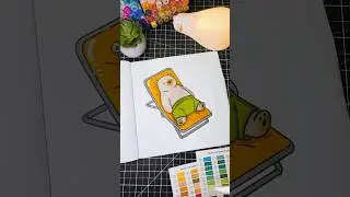 Chillin' bear - ASMR colouringThis page is from Stay Chill Coloring Book