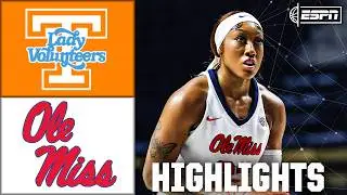 Tennessee Lady Volunteers vs. Ole Miss Rebels | Full Game Highlights | ESPN College Basketball