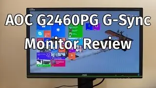 AOC G2460PG G-Sync Monitor Review