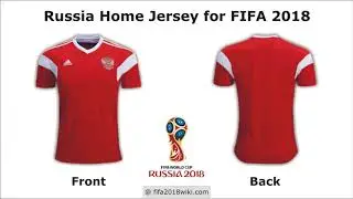 Russia Jersey for FIFA 2018 Football World Cup