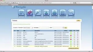 Rezyde - Create and Assign a Ticket - Online Property Management Software