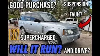 I bought a broken L322 Range Rover Supercharged for $2500 will it drive home?