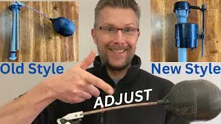 How to Adjust a Running Ball-Cock Toilet or Fill Valve - Two Methods.