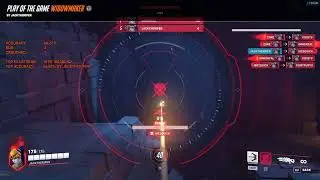 Widow headshot lobby #overwatch #overwatch2 #headshot #widowmaker
