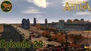 The Race Against The Caledonians! Ep 22 Ebdanians Campaign Total War Attila (Very Hard)