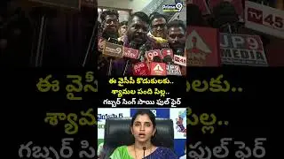 ఈ వైసీపీ కొడుకులకు.. శ్యామల పంది పిల్ల.. గబ్బర్ సింగ్ సాయి ఫుల్ ఫైర్ | Gabbarsingh Sai | Prime9 News
