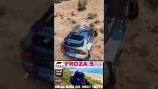 RX 6600 UNLEASHED! 75FPS Ultra Drift in Forza Horizon 5 🔥🏎️💨