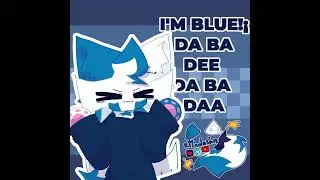 I'M BLUE!&iexcl; ^^ #animation #trend #shorts #врек #тренды #cat #blue #анимация #меме #meme #kiladosha
