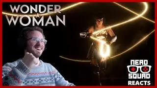 WONDER WOMAN GAME REVEAL REACTION (Game Awards 2021) - NERD SQUAD REACTS