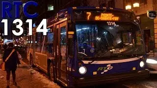 EXCLUSIVE! A ride on RTC Quebec 1314! (2013 NovaBUS LFS 4th Gen - Full HD)
