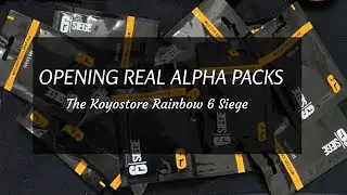 Unpacking Real Alpha Packs - Koyo Store Mystery Chibi Pin Badges - Rainbow Six Siege
