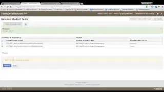 PearsonAccess Next- Test Administrator- KeyTask 5.1: Resuming Students