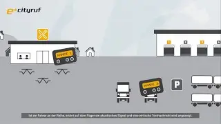 e*Cityruf - Intelligente Zulaufsteuerung f&uuml;r eine effiziente Lkw-Abfertigung