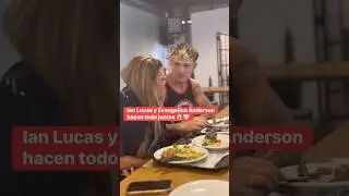 Ian Lucas y Evangelina Anderson juntos a todas partes #masterchefargentina #masterchef #ianlucas