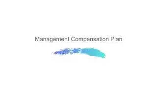 Management Compensation Plan