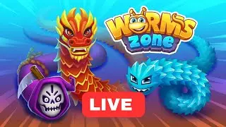 Cacing Raksasa WormsZone 😱