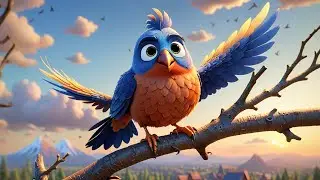 Bella Bird Flies High | Fun Animal Song for Kids | Nursery Rhymes & Imaginative Play