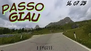 16 07 25 Passo Giau (1° parte) con la Ducati Supersport 950 S