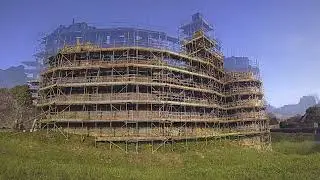 Coity Castle Conservation Project - Timelapse  - Enigma Industrial Services - Contract Scaffolding