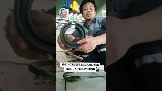 CARA PASANG KARET ANTI LIMBUNG SPRING BUFFER DI MOBIL#variasimobil #otomotif #automotive