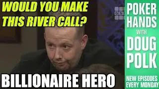 Poker Hands - The Billionaire Hero Calls Viffer