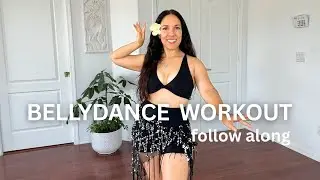 Bellydance Workout 🌙 Follow Along with Myriam